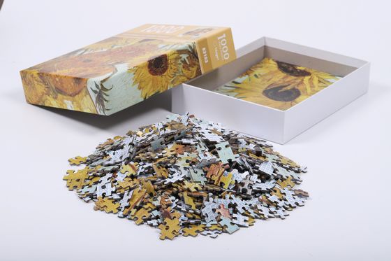 良い価格 中等難易度 画像とテキストで個性化された プリントされた長方形のパズル オンライン