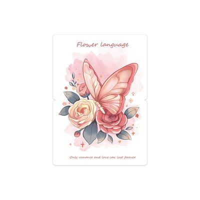 良い価格 異なるテーマ 芸術的な3D蝶 グリーティングカード 8オンス 異なる色 オンライン