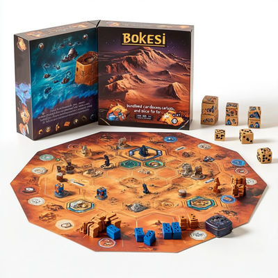 良い価格 オーダーメイドフルカラー印刷 子供教育 環境に優しいおもちゃで最高のボードゲームを体験 オンライン