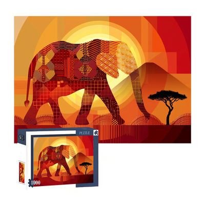 良い価格 1000ピース カスタム印刷 教育用ジグソーパズル オンライン