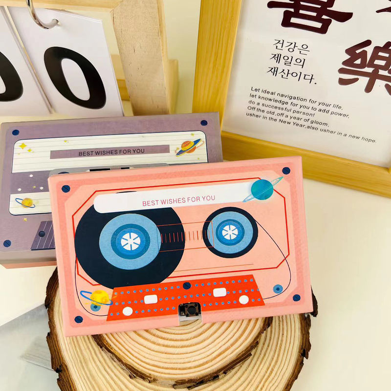 デジタル印刷 クリエイティブ 自動音楽 祝賀カード テーマ紙印刷