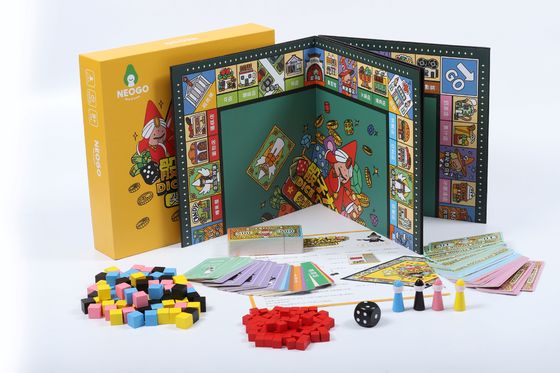 良い価格 CMYK 印刷 ダイヤル マルベル モノポリー ボードゲーム 設定可能 オンライン